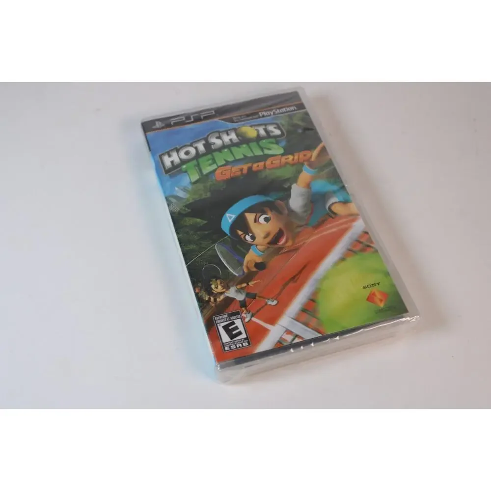 Hot Shots Tennis: Get a Grip (Sony PSP, 2010 Playstation Portable) New / sealed